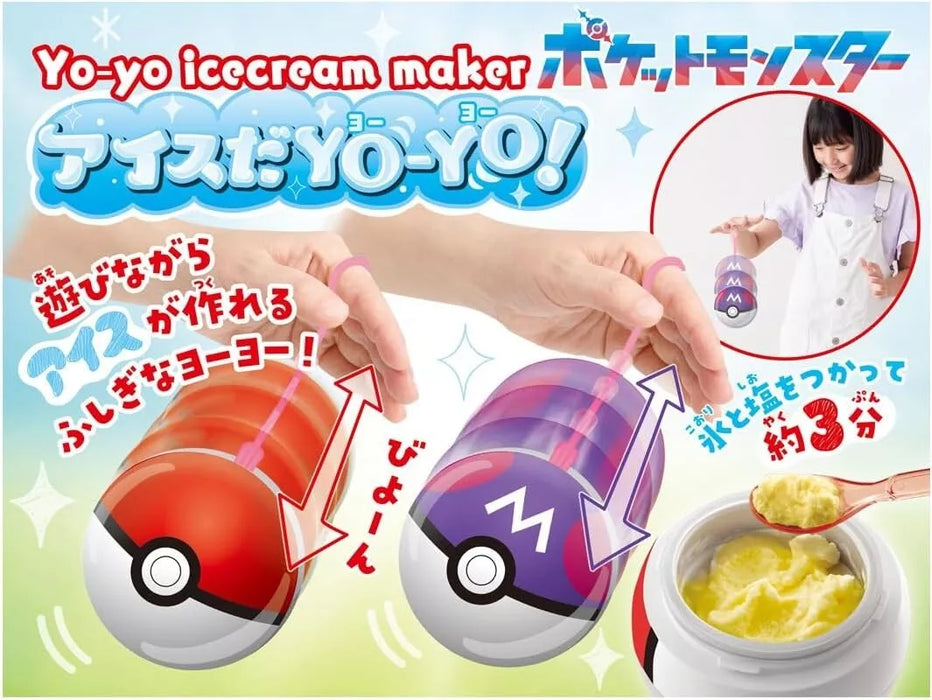 Takara Tomy Arts Pokemon Monster Ball Ice da Yo-Yo Ice Cream Maker JAPAN