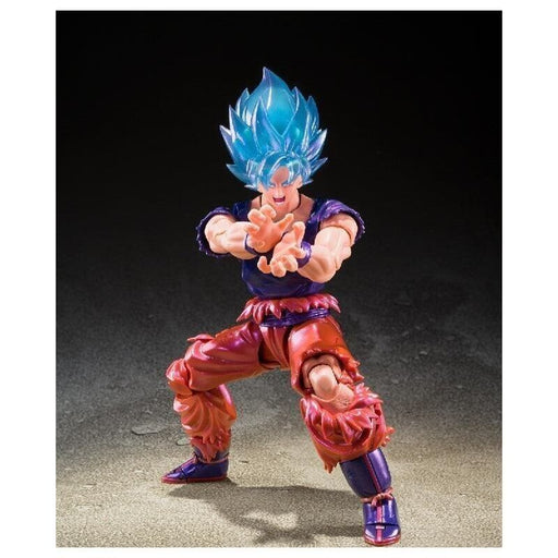 S.H.Figuarts Super Saiyan God Super Saiyan Son Goku Kaioken Action Figure JAPAN