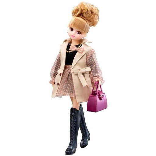 Takara Tomy Licca Chan Doll LD-17 Airy Trench Licca Doll JAPAN OFFICIAL
