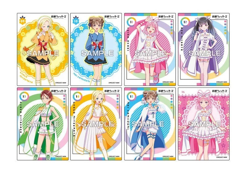 Maebashi Witches Clear Card Collection First Limited 16Pack Box Candy Toy TCG