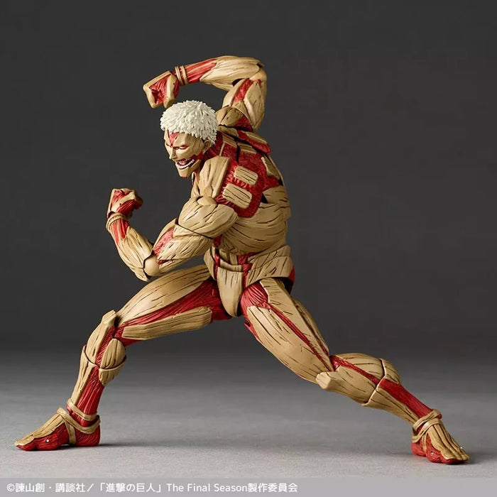 Kaiyodo Revoltech Amazing Yamaguchi Attack on Titan Armored Titan Action Figure