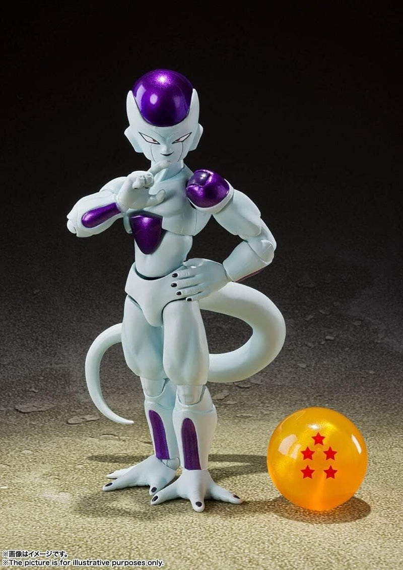 BANDAI S.H.Figuarts Dragon Ball Z Frieza 4th Form Action Figure JAPAN OFFICIAL