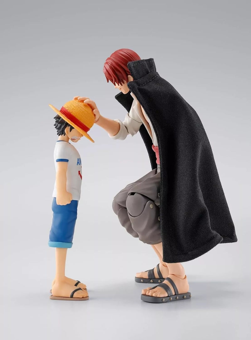 BANDAI S.H.Figuarts One Piece Shanks & Monkey D. Ruffy Kindheits-Actionfigur