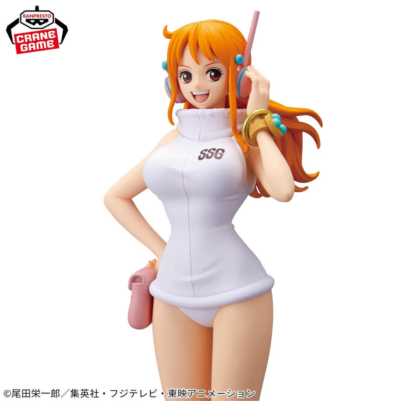 Banpresto Glitter & Glamours One Piece Nami Egghead Style Figure JAPAN OFFICIAL