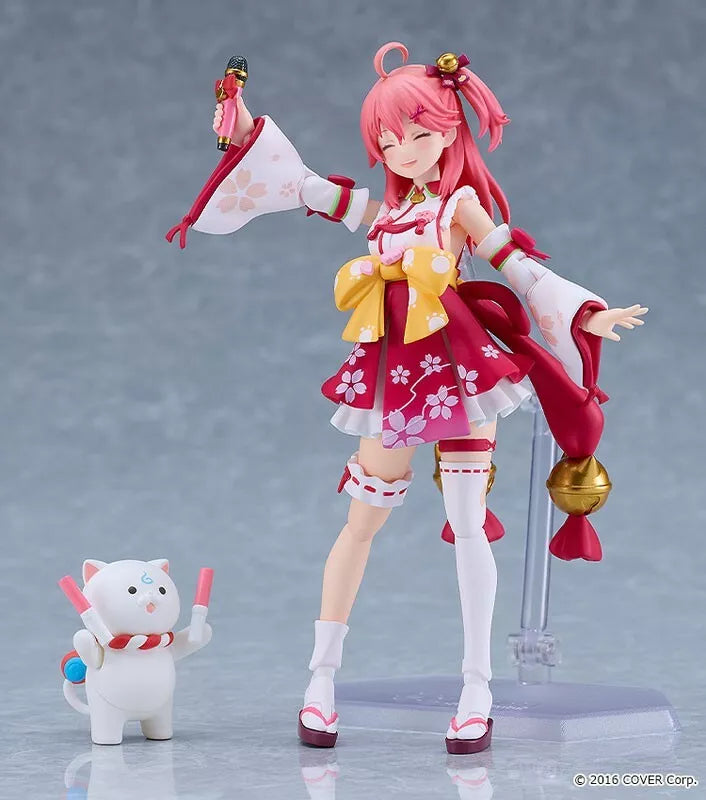 figma Hololive Production Sakura Miko Action Figure JAPÃO OFICIAL