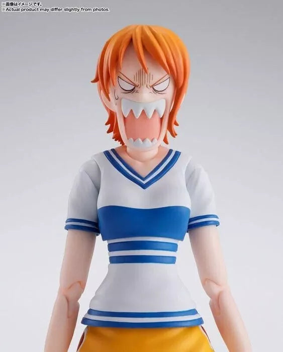 Bandai S.H.Figuarts One Piece Romance Dawn Nami Acción Figura Oficial de Japón