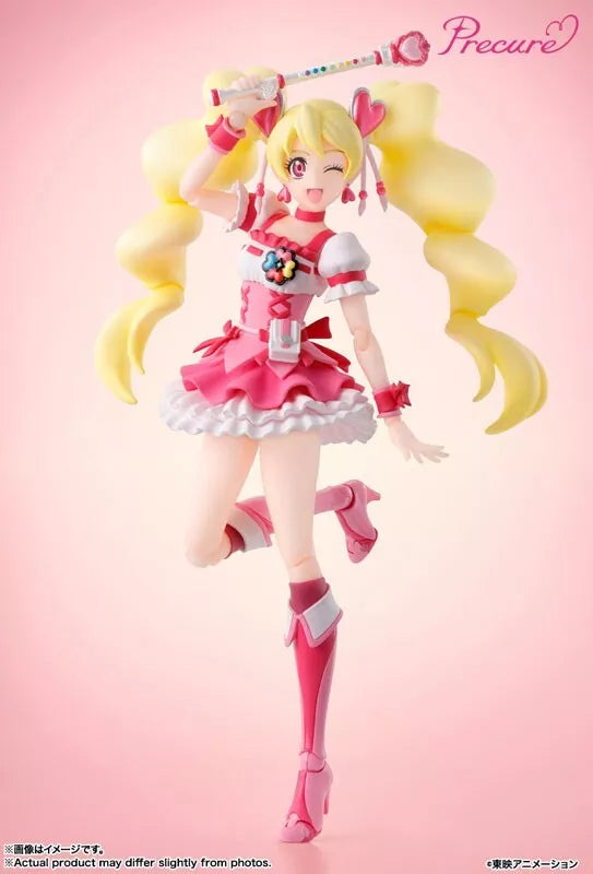 BANDAI S.H.Figuarts Cure Peach Fresh PreCure! Action Figure JAPAN OFFICIAL