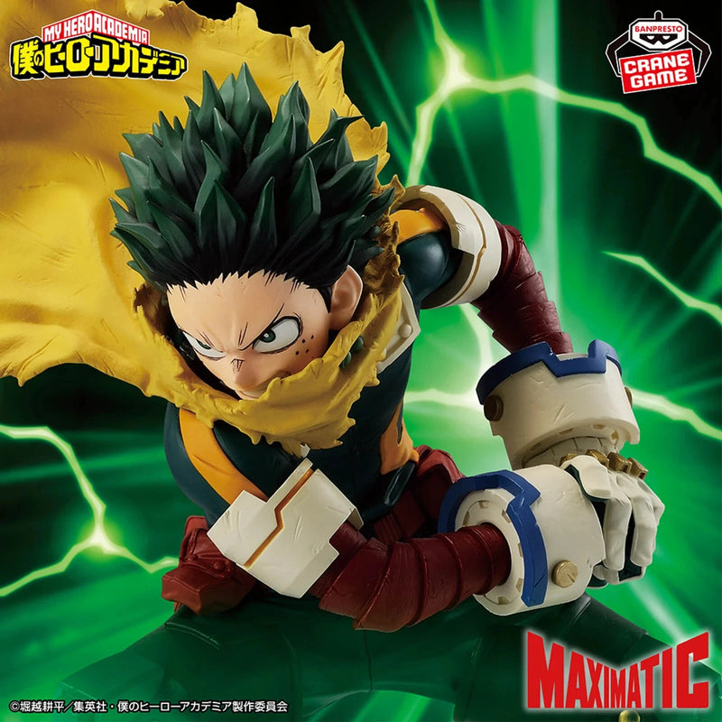 Banpresto Maximatic My Hero Academia Izuku Midoriya Figur JAPAN OFFIZIELL