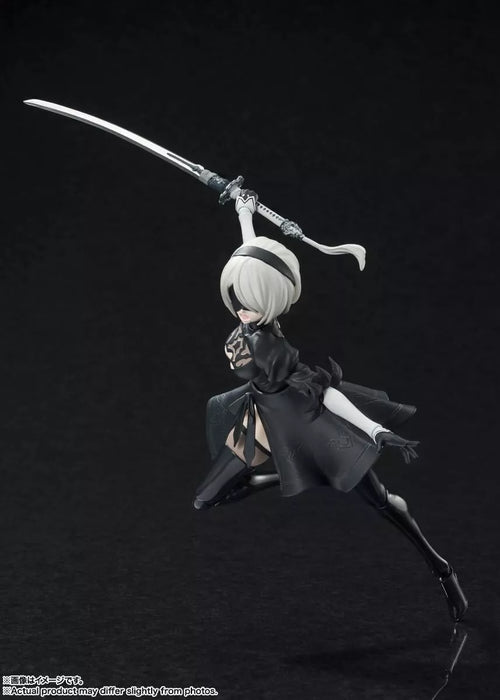 BANDAI S.H.Figuarts NieR:Automata Ver1.1a 2B Action Figure JAPAN OFFICIAL