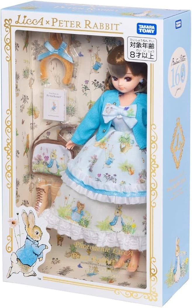 Takara Tomy Licca Chan Photogenic Licca Peter Rabbit Style Doll JAPAN OFFICIAL