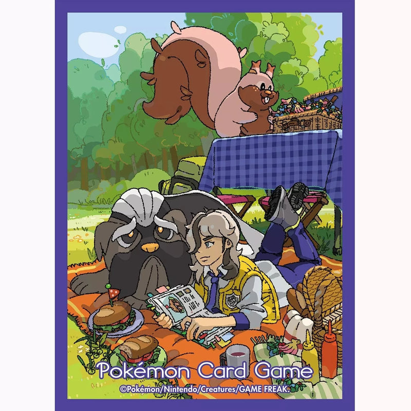 Pokemon Center Original Card Sleeves Arven & Mabosstiff JAPAN OFFICIAL