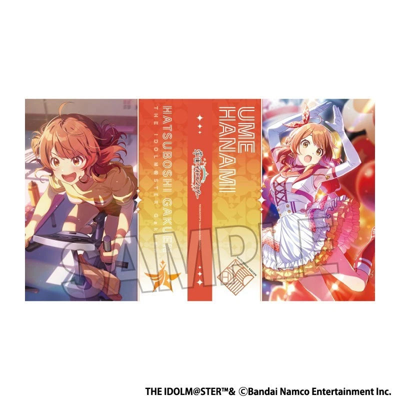 Gakuen iDOLM@STER 4 Pockets Card Binder NT Ume Hanami JAPAN OFFICIAL