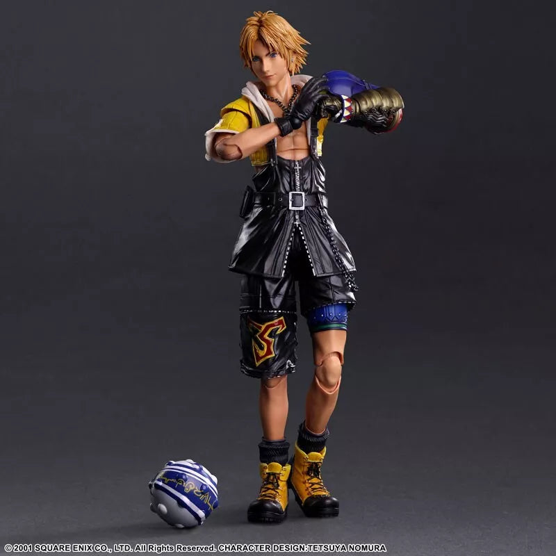 Square Enix Final Fantasy X PLAY ARTS Kai Tidus Action Figure JAPAN OFFICIAL