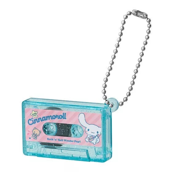 Bandai Sanrio Personnages Cassette Tape Charm Set de 8 capsule jouet japon officiel