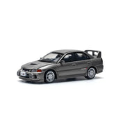 Mitsubishi Lancer Evolution IV Dark Gray 1/64 Miniature Car JAPAN OFFICIAL