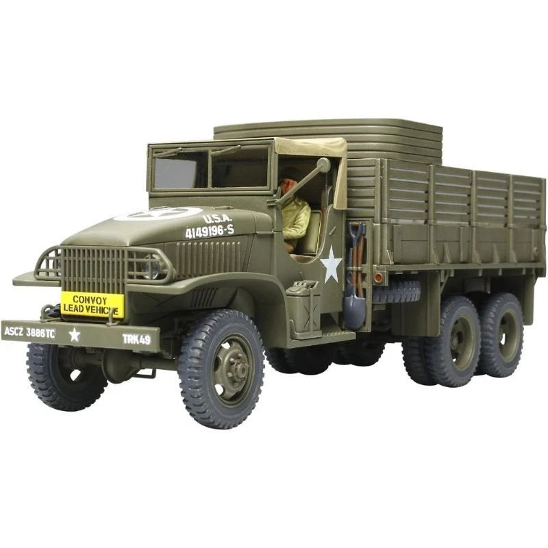 Military Miniature Series No. 48 US 2 1/2 Ton 6x6 Cargo Truck 1/48 Model Kit
