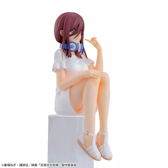 SEGA The Quintessential Quintuplets Miku Nakano Premium Chokonose Figure JAPAN