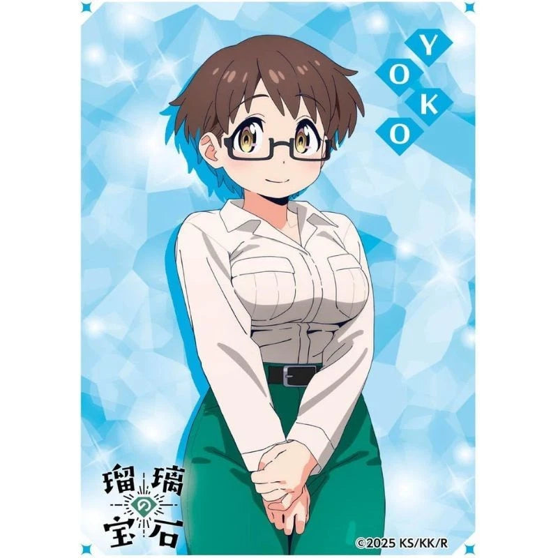 Character Sleeve Ruri no Houseki Yoko Imari EN-1516 JAPAN OFFICIAL