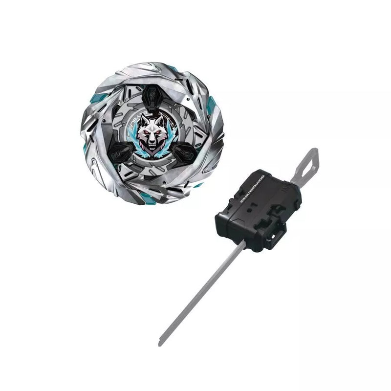 Takara Tomy Beyblade X UX-08 Démarreur Silver Wolf 3-80FB JAPON OFFICIEL