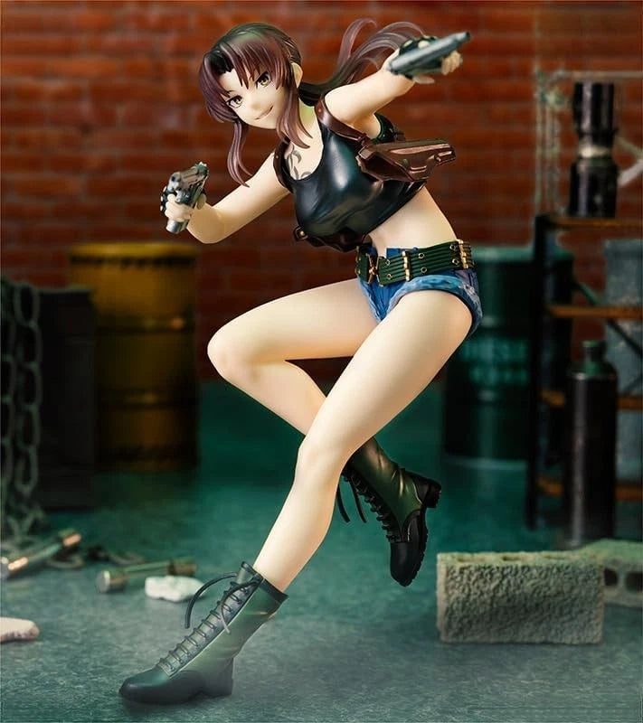 SYSTEM SERVICE Vivit Figure Black Lagoon Revy Figure JAPAN OFFICIAL