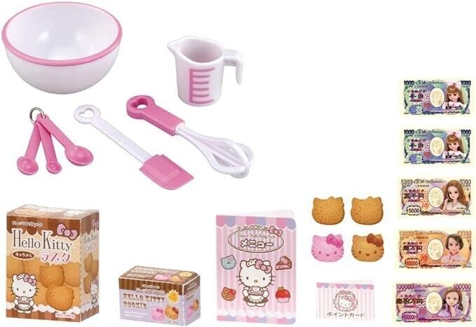 Takara Tomy Licca Chan Hello Kitty Suites Cafe Dress Set JAPAN OFFICIAL