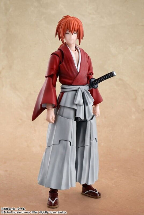 BANDAI S.H.Figuarts Rurouni Kenshin Kenshin Himura Action Figure JAPAN OFFICIAL