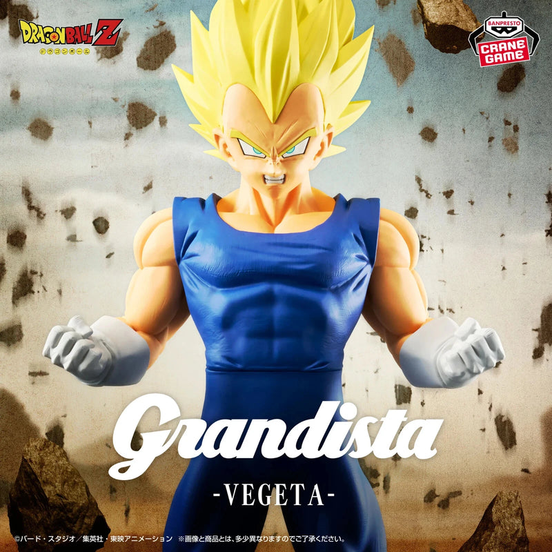 Banpresto Grandista Dragon Ball Z Vegeta Figure JAPAN OFFICIAL