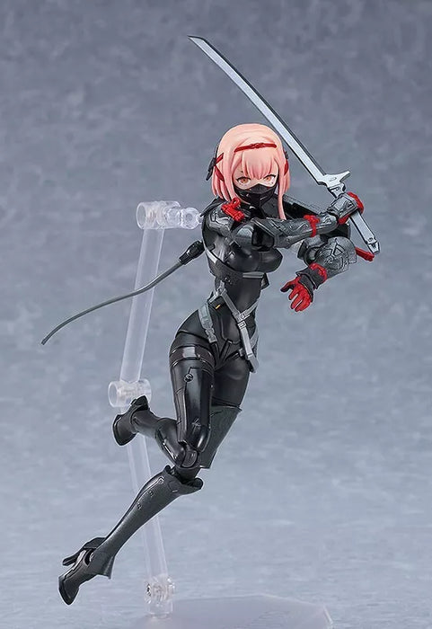 Max Factory Figma Falslander Samurai Acción Figura Oficial de Japón