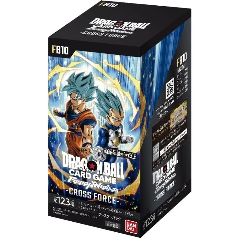 BANDAI Dragon Ball Super Card Game Fusion World FB10 Booster Box TCG JAPAN