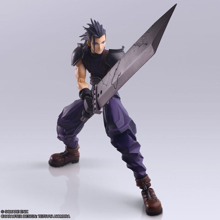 Square Enix Final Fantasy VII BRING ARTS Zack Fair Action Figure JAPAN OFFICIAL