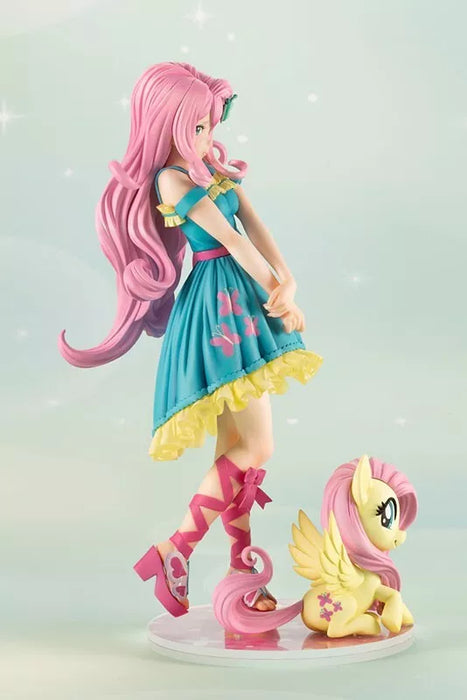 Kotobukiya mi pequeño pony bishoujo fluttershy 1/7 figura oficial de japón