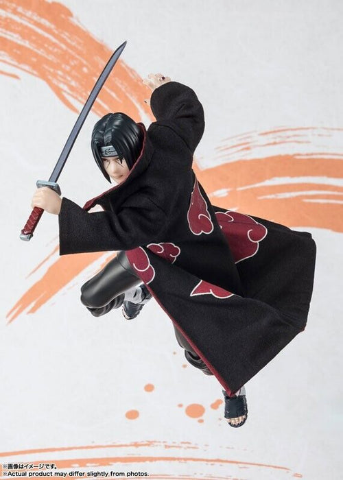 Bandai S.H.Figuarts Naruto Shippuden Itachi Uchiha Action Figure Giappone Funzionario