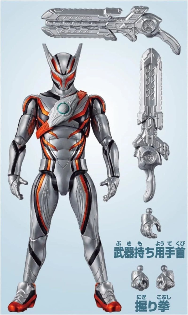 BANDAI Kamen Rider Action Figure Kamen Rider ZEZTZ Nox Knight JAPAN OFFICIAL