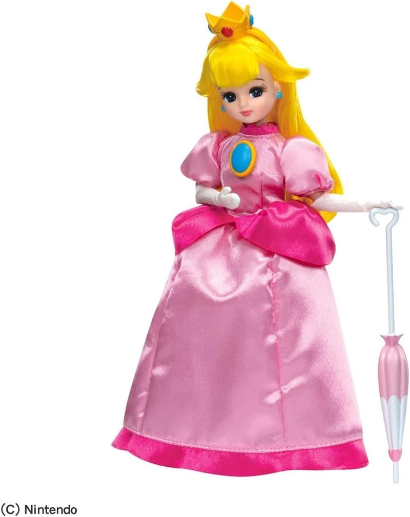 Takara Tomy Licca Chan Super Mario Princess Peach Style Doll JAPAN OFFICIAL