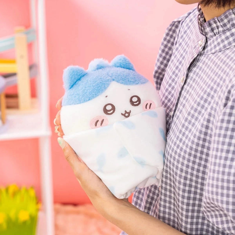 Gray Parka Service Chiikawa Chiikawa Baby Swaddle Plush Hachiware JAPAN OFFICIAL