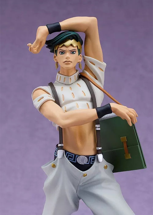 Pop -up Parade Bizarre Adventure di Jojo Rohan Kishibe Figura Giappone Funzionario