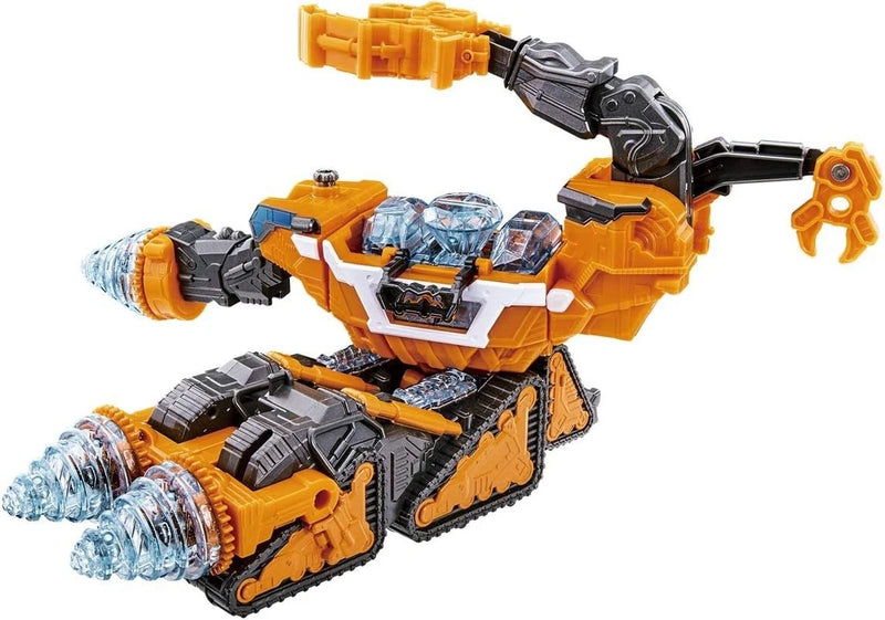 BANDAI Kiramager Robo 03 Mashin Henkei DX Gigant Driller Action Figure JAPAN