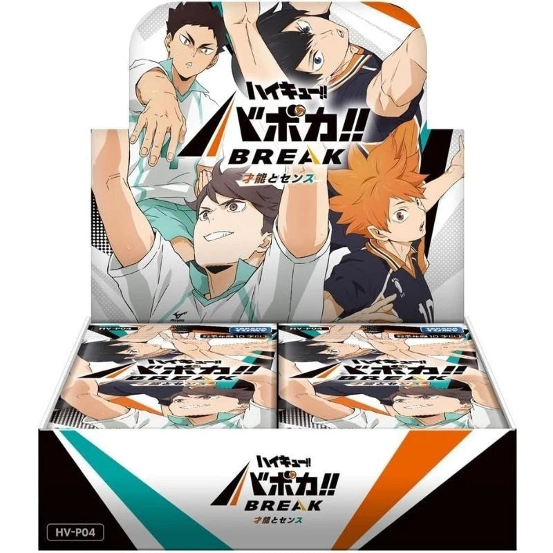 Haikyu!! Vobaca!! Talent and Sense BREAK HV-P04 Booster Pack Box TCG JAPAN