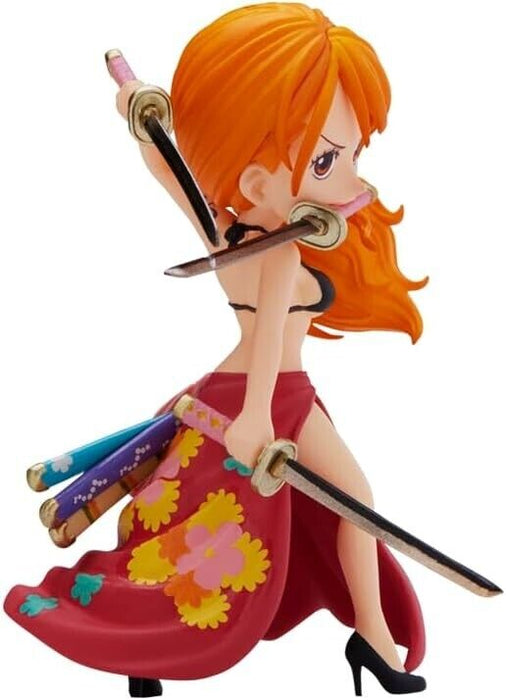 Banpresto One Piece Magazine World Collectable Figura tres Estilo de espada Nami