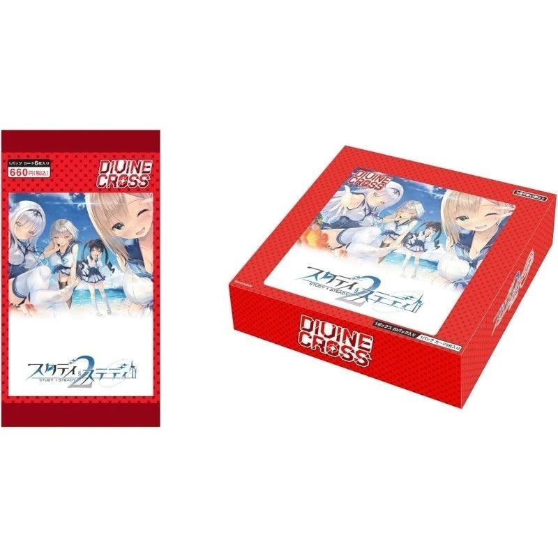 Divine Cross Study Steady 2 Booster Pack Box TCG JAPAN OFFICIAL