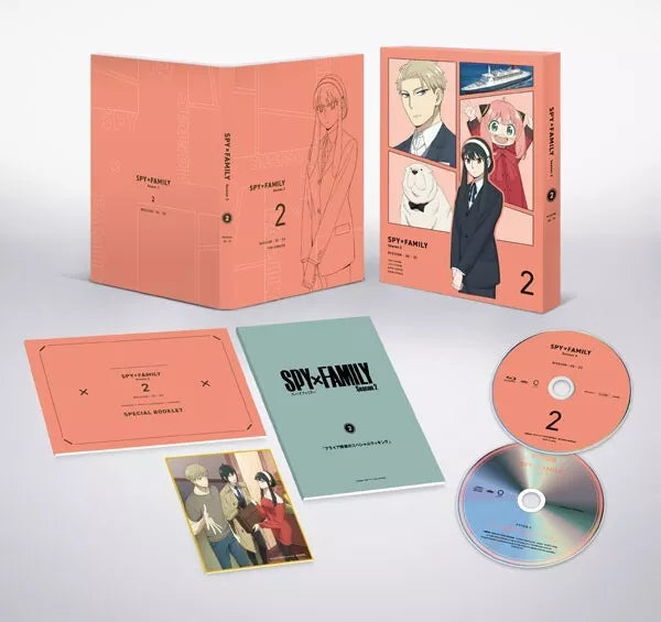 Spy x Family Season 2 Vol.2 First Limited Edition Blu-ray JAPAN OFFICIAL