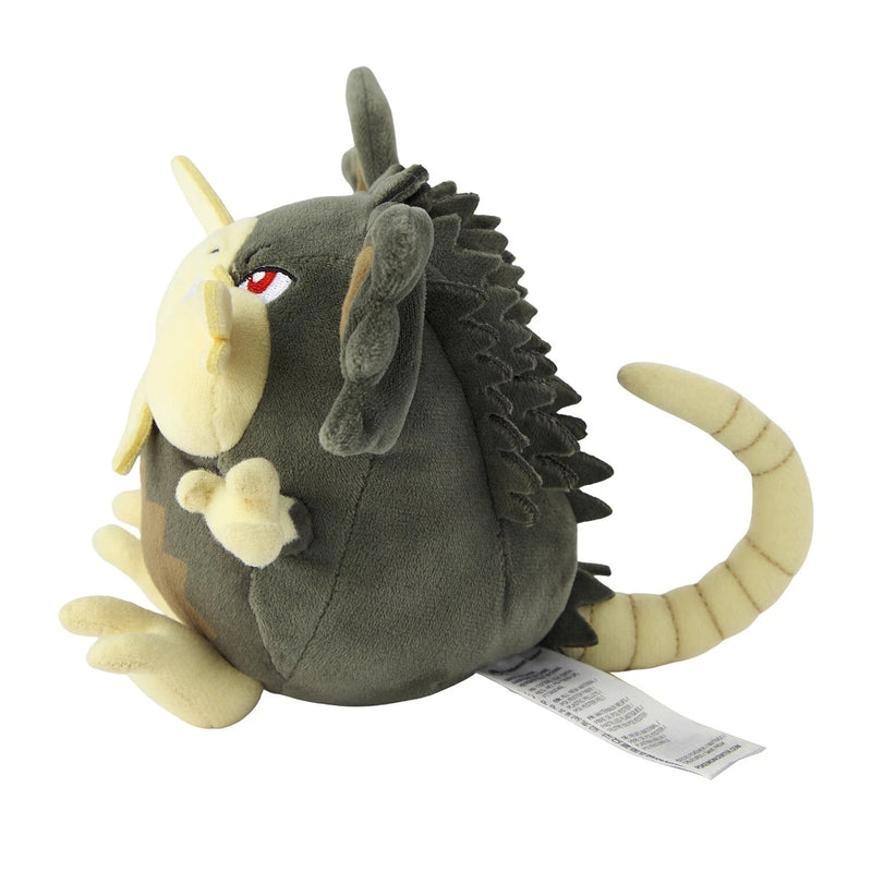 Pokemon Center Original Pokemon Fit A020 Alolan Raticate Plush Doll JAPAN
