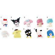 Sanrio Characters Kurukuru Acrylic Clip 2 10Pack Box Candy Toy JAPAN OFFICIAL