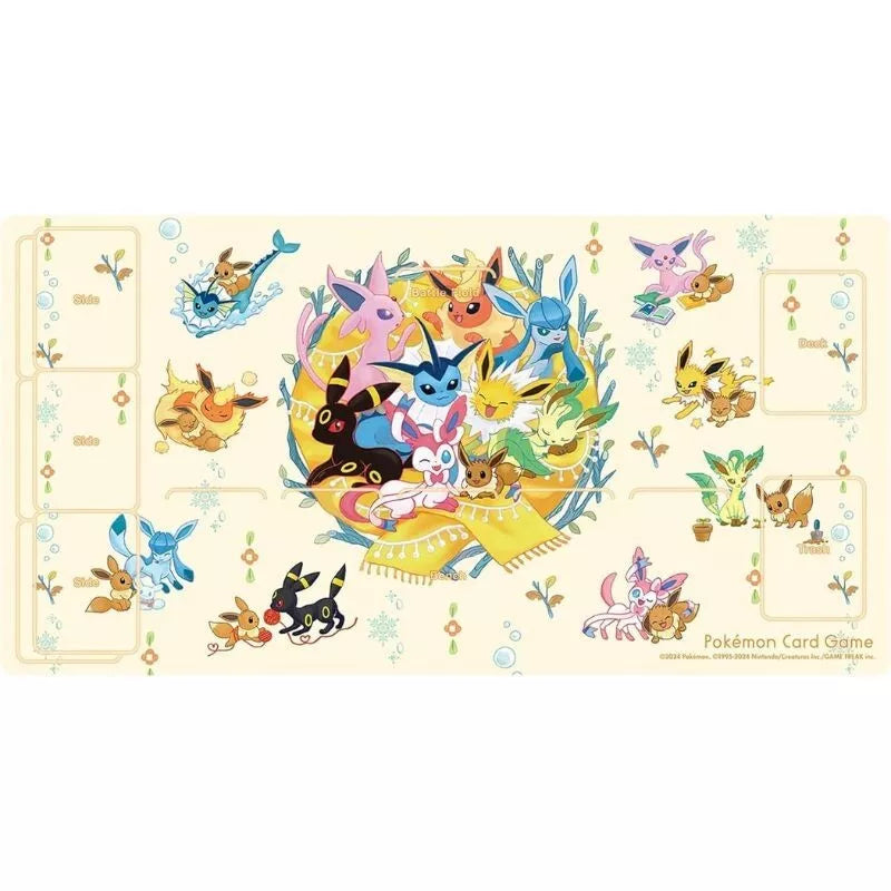 Pokemon Card Game - Rubber Playmat (Eeveelutions) Pokemon Card Game - Rubber Playmat (Eeveelutions)