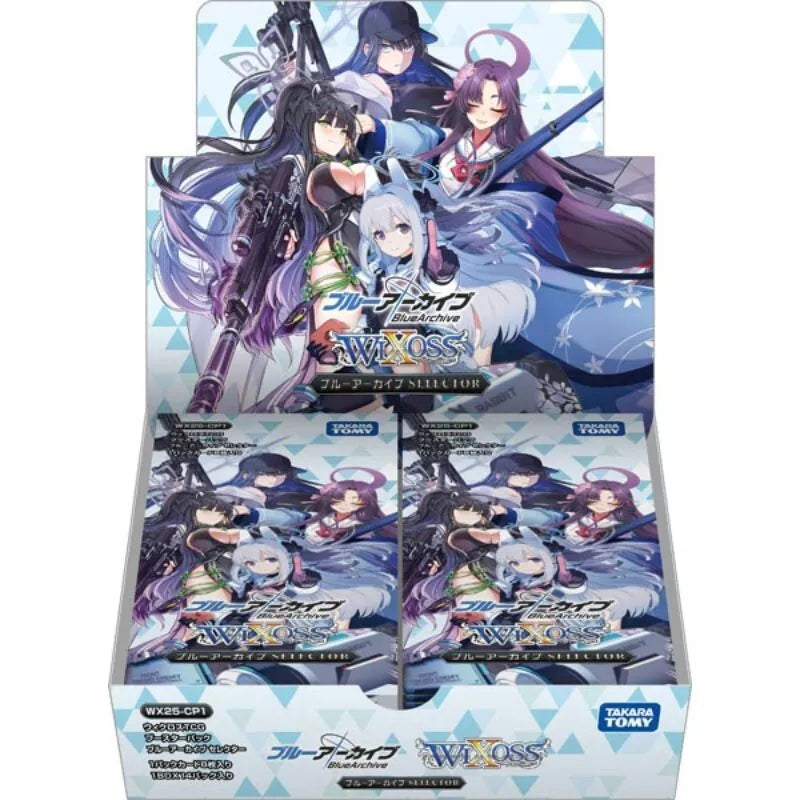 Wixoss Blue Archive Selector Booster Box TCG JAPAN OFFICIAL