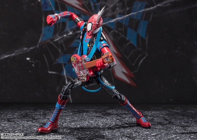 BANDAI S.H.Figuarts Spider-Man Across the Spider-Verse Spider-Punk Action Figure