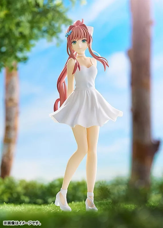 Pop up Parade Doki Doki Literature Club! Vestido blanco de Monika ver. Figurar Japón