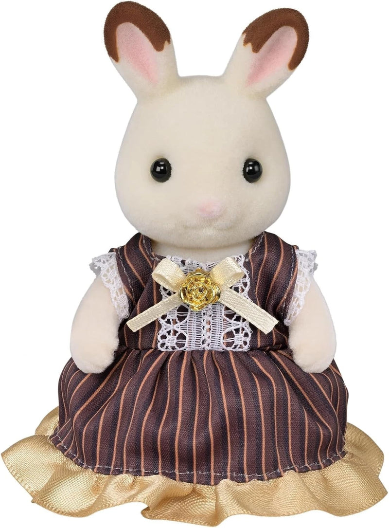 Epoch Sylvanian Families Chocolate Rabbit Family Anniversary Set C-74 JAPAN
