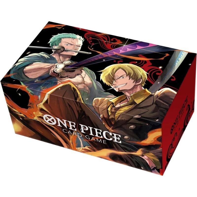 BANDAI ONE PIECE Card Game Storage Box Zoro & Sanji JAPAN OFFICIAL