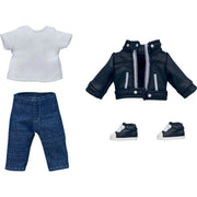 Nendoroid Doll Outfit Set Leather Jacket Black JAPAN OFFICIAL